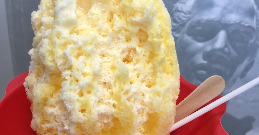 Best Shave Ice in the World - Shimazu Shave Ice Pina Colada