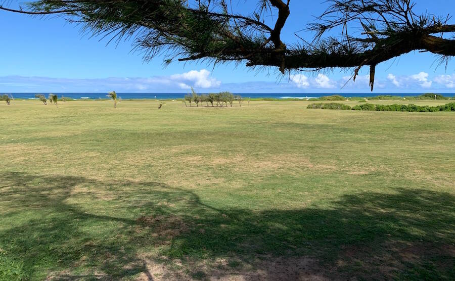 Kahuku Golf Course Beach North Shore Oahu