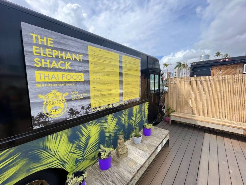 Kewalo Basin Food Trucks by the Harbor in Honolulu