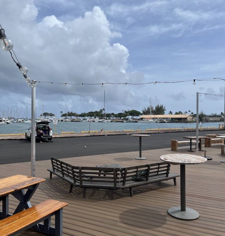 Kewalo Basin Food Trucks by the Harbor in Honolulu