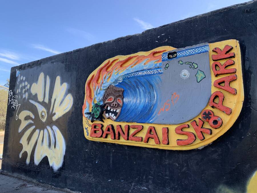 Banzai Skatepark North Shore Oahu